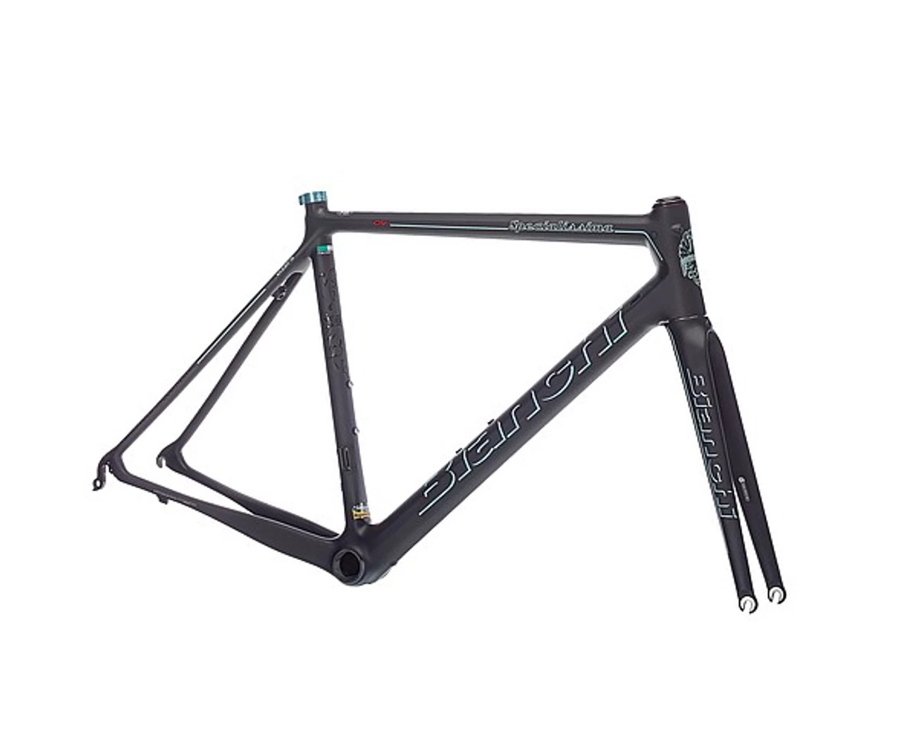 Bianchi Specialissima Frameset Black 1 Bianchi Specialissima Frameset Black