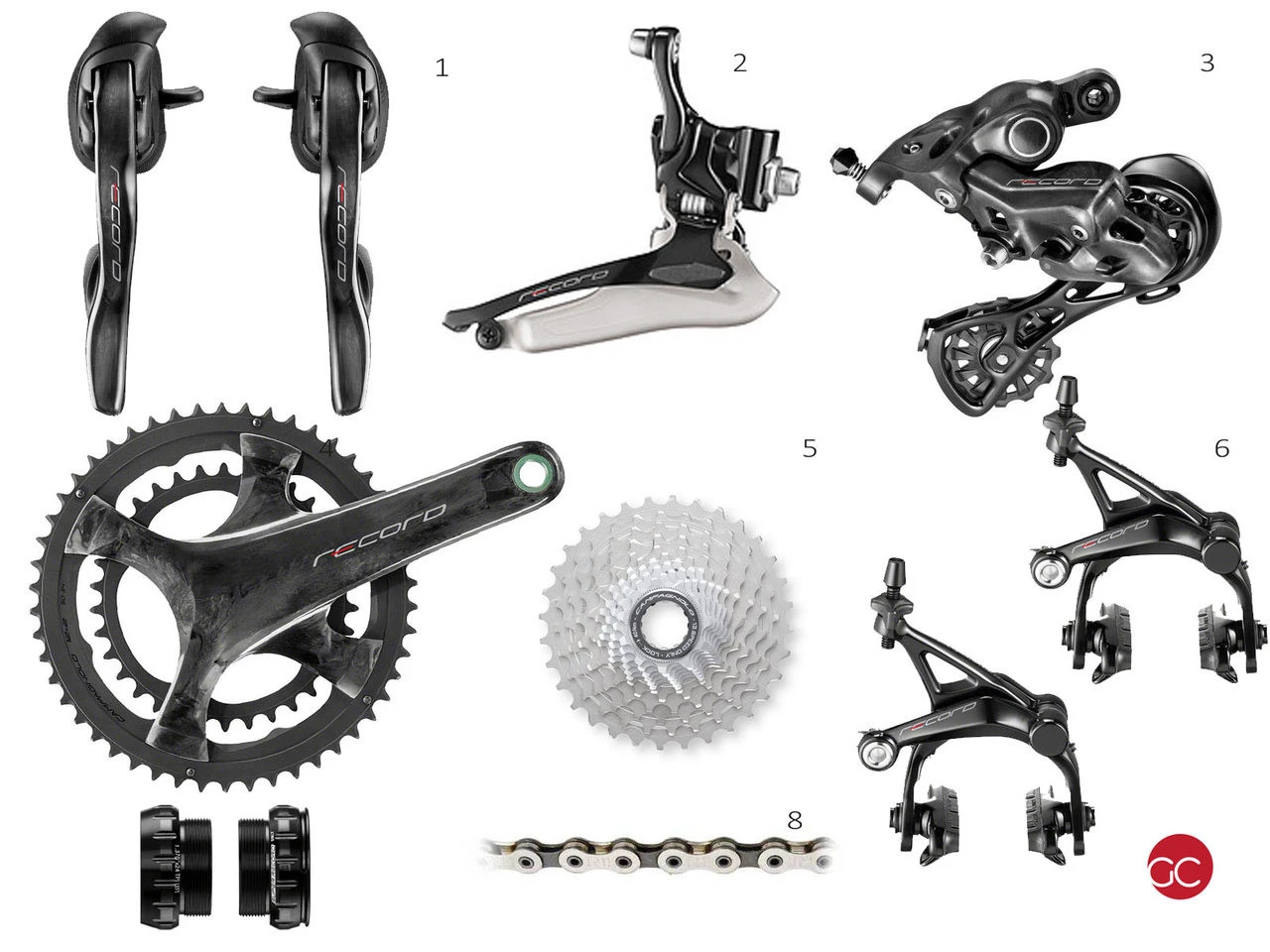 Campagnolo Record 12 Speed Rim Brake Groupset