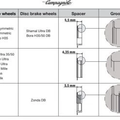 Fulcrum Campagnolo XDR Road Freewheel -Glory Cycles Store Online Campagnolo XDR Driver Spacer 27674.1554826389