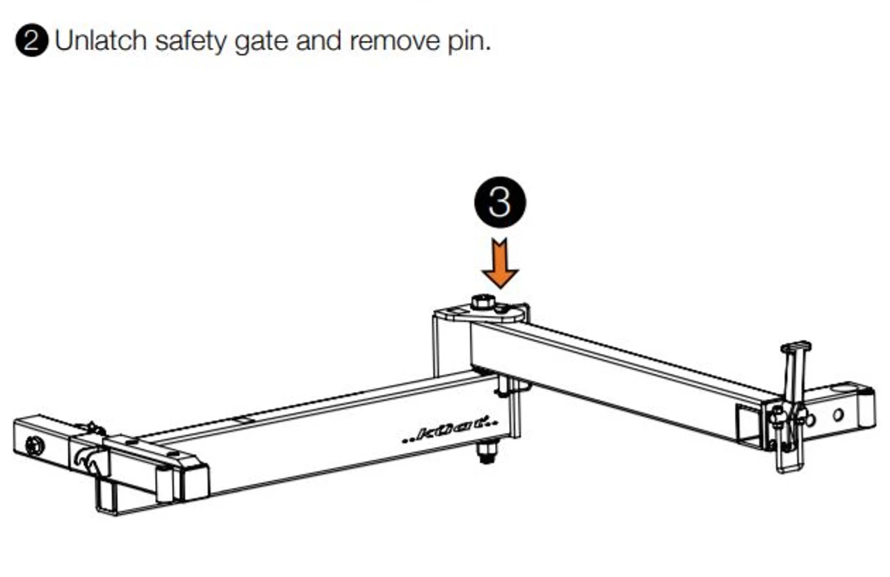 Kuat Pivot V2 Swing Away Extension 6 Kuat Pivot V2 Swing Away Extension - Image 6