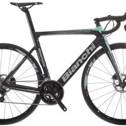 Bianchi Aria Shimano 105 Disc Brake Bike Black/Celeste