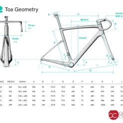 Chapter2 Toa Disc Frameset Glossy Black -Glory Cycles Store Online Chapter 2 Toa Geometry 61523.1627349972