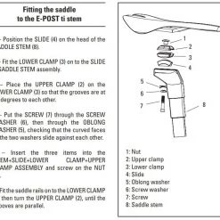Look E-POST Saddle Clamp And Slide -Glory Cycles Store Online Look EPOST clamp and Slide 79770.1558380323