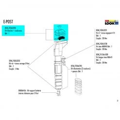 Look E-POST Stainless Steel Bolt