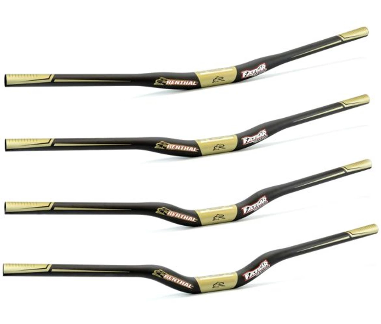 Renthal Fatbar Carbon V2 Riser Handlebar 31.8mm x 800mm 2 Renthal Fatbar Carbon V2 Riser Handlebar 31.8mm x 800mm - Image 2