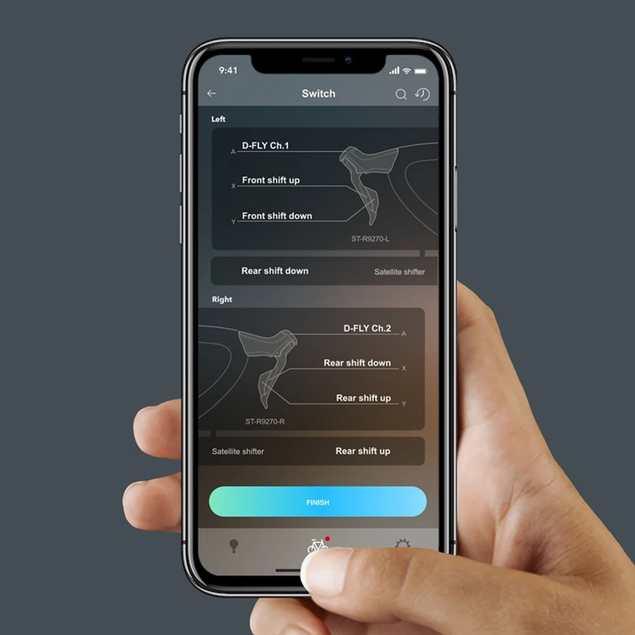Shimano Dura-Ace R9270 Di2 12 Speed Shifter Set Disc Brake w. Caliper 7 Shimano Dura-Ace R9270 Di2 12 Speed Shifter Set Disc Brake w. Caliper - Image 7