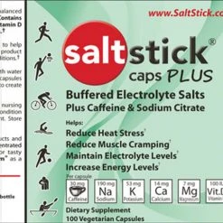 SaltStick Caps Plus - Bottle of 100