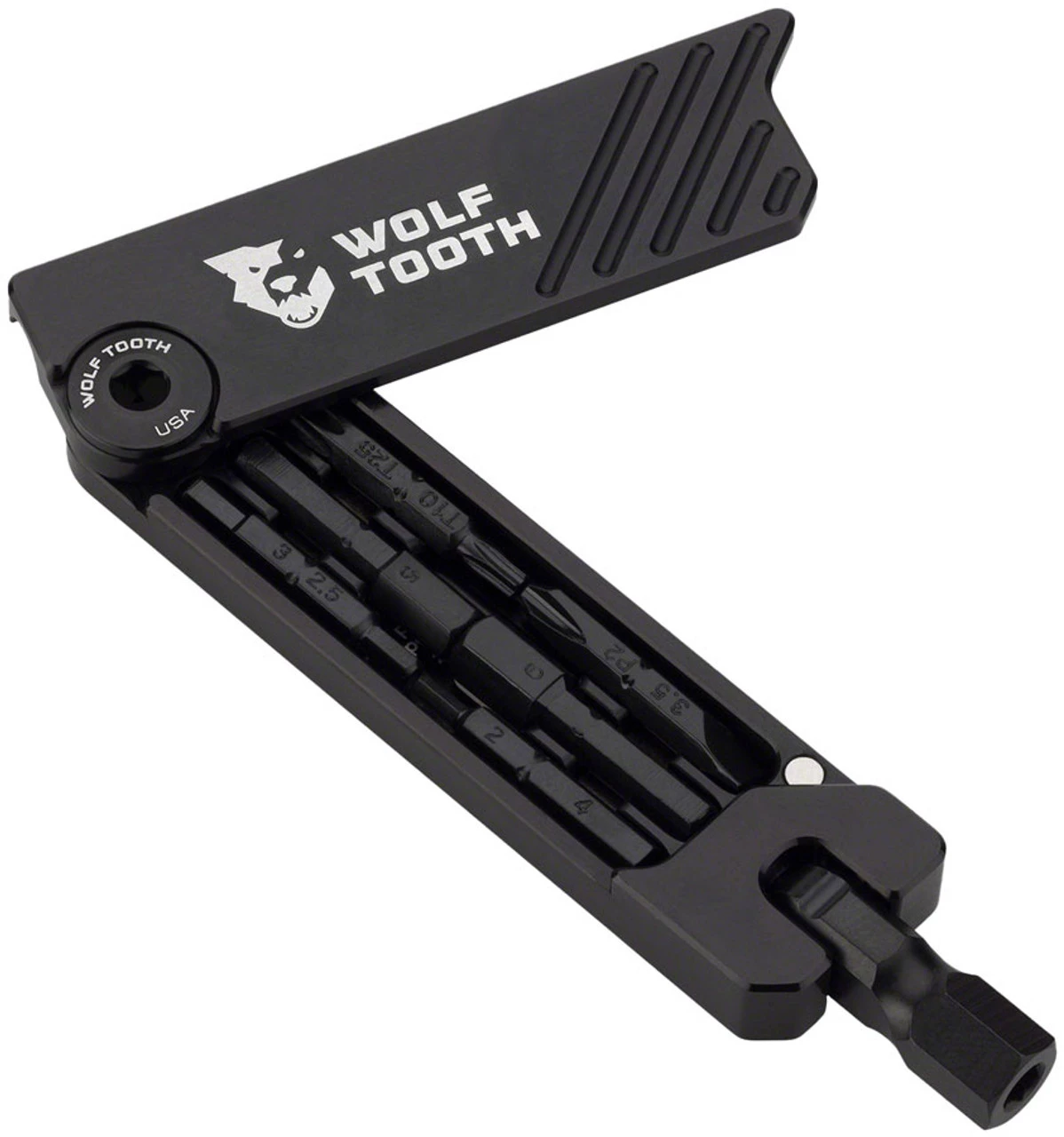 Wolf Tooth 6-Bit Hex Wrench - Multi-Tool 1 Wolf Tooth 6-Bit Hex Wrench - Multi-Tool
