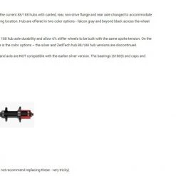 Zipp Speed Weaponry Super-9 188 Freehub Kit - For SRAM XDR, Rear Wheel -Glory Cycles Store Online Zipp 188 hubs 2011 96780.1614869433