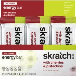 Skratch Labs Anytime Energy Bar 12 Pack 6 Skratch Labs Anytime Energy Bar 12 Pack -Glory Cycles Store Online cherry pistachio 38917.1606367098