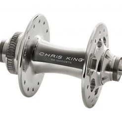 Chris King R45D Centerlock Hub - Front - Stainless Steel Bearings -Glory Cycles Store Online chris king r45cl hub front silver 600px copy 96196.1540936261