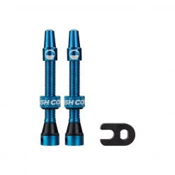 CushCore 55mm Valve Set 8 CushCore 55mm Valve Set -Glory Cycles Store Online cushcore tubeless valves blue 06699.1609036675