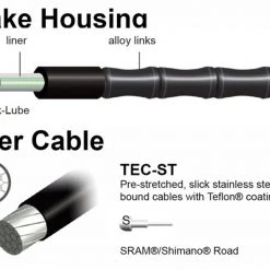 Jagwire Road Elite Link Brake Cable Kit -Glory Cycles Store Online jagwire link brake 56105.1477360466