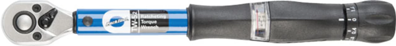Park Tool TW-5.2 3/8" Ratcheting Click-Type Torque Wrench, 2-14 Nm Range 1 Park Tool TW-5.2 3/8" Ratcheting Click-Type Torque Wrench, 2-14 Nm Range
