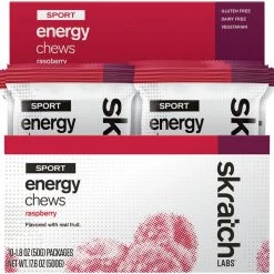 Skratch Labs Sport Energy Chews Box of 10 7 Skratch Labs Sport Energy Chews Box of 10 -Glory Cycles Store Online skratch chews raspberry 09560.1606369210